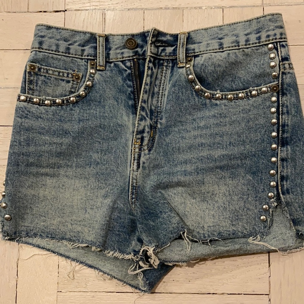 YSL Denim Shorts